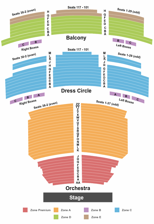 Lyric Theater Nyc Seating Chart Harry Potter