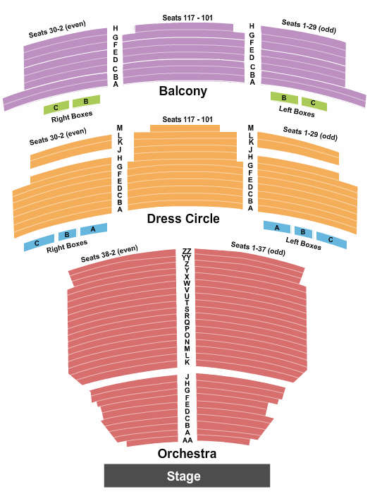 Lyric Theater Nyc Seating Chart Harry Potter